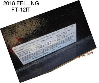 2018 FELLING FT-12IT