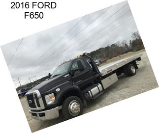 2016 FORD F650