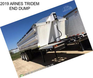 2019 ARNES TRIDEM END DUMP