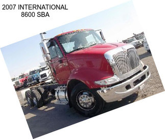 2007 INTERNATIONAL 8600 SBA