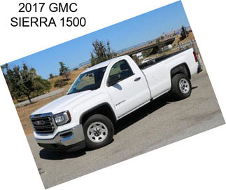 2017 GMC SIERRA 1500