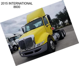 2015 INTERNATIONAL 8600