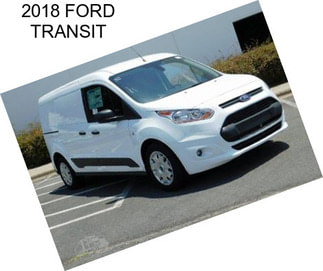 2018 FORD TRANSIT