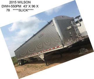 2015 WILSON DWH-550PM  43\' X 96\