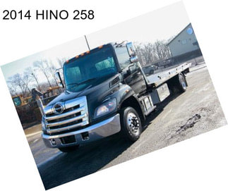 2014 HINO 258