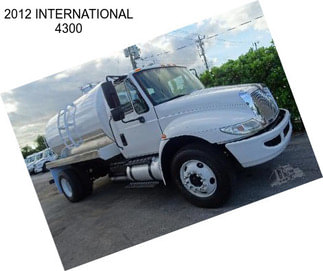 2012 INTERNATIONAL 4300