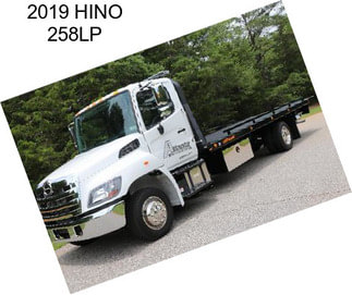 2019 HINO 258LP