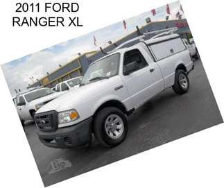 2011 FORD RANGER XL