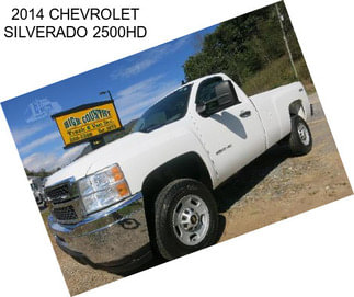 2014 CHEVROLET SILVERADO 2500HD