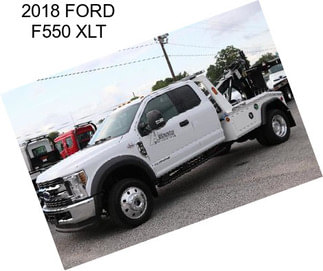 2018 FORD F550 XLT