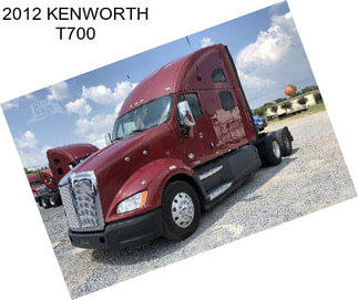 2012 KENWORTH T700