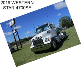 2019 WESTERN STAR 4700SF