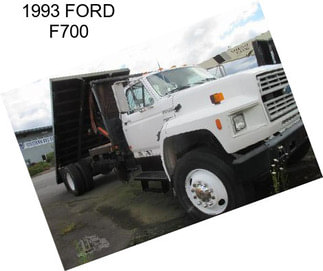 1993 FORD F700