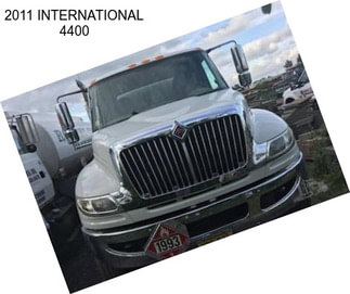 2011 INTERNATIONAL 4400