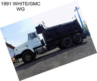 1991 WHITE/GMC WG