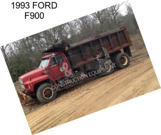 1993 FORD F900