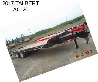 2017 TALBERT AC-20