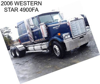 2006 WESTERN STAR 4900FA
