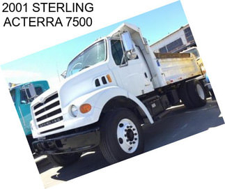 2001 STERLING ACTERRA 7500