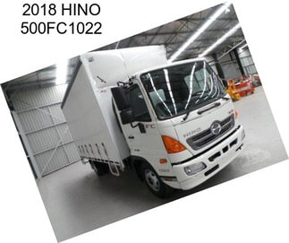 2018 HINO 500FC1022