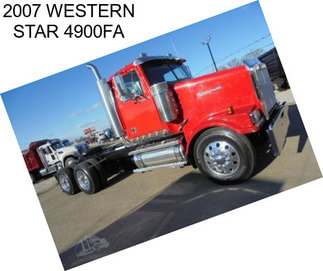 2007 WESTERN STAR 4900FA