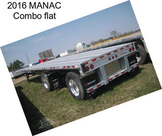 2016 MANAC Combo flat