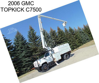 2006 GMC TOPKICK C7500