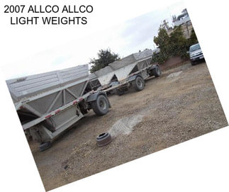 2007 ALLCO ALLCO LIGHT WEIGHTS