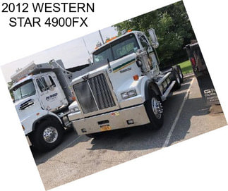 2012 WESTERN STAR 4900FX