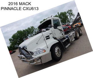 2016 MACK PINNACLE CXU613