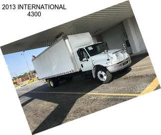 2013 INTERNATIONAL 4300