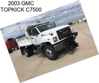 2003 GMC TOPKICK C7500