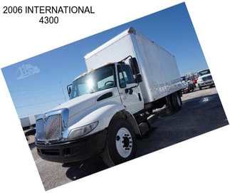 2006 INTERNATIONAL 4300