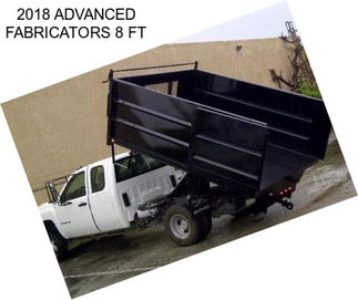 2018 ADVANCED FABRICATORS 8 FT