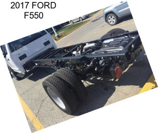 2017 FORD F550