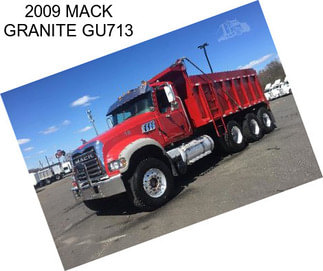 2009 MACK GRANITE GU713