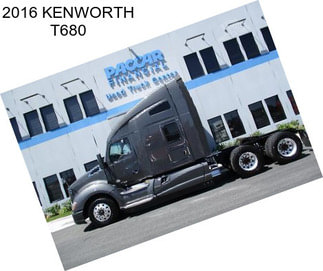 2016 KENWORTH T680