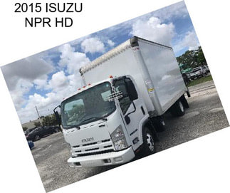 2015 ISUZU NPR HD