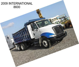 2009 INTERNATIONAL 8600