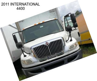 2011 INTERNATIONAL 4400