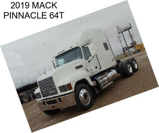 2019 MACK PINNACLE 64T