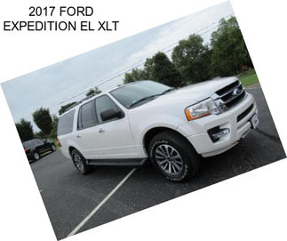 2017 FORD EXPEDITION EL XLT