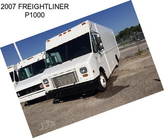 2007 FREIGHTLINER P1000