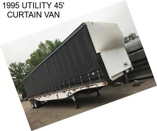 1995 UTILITY 45\' CURTAIN VAN