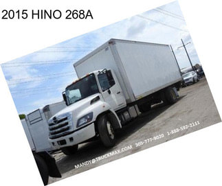 2015 HINO 268A