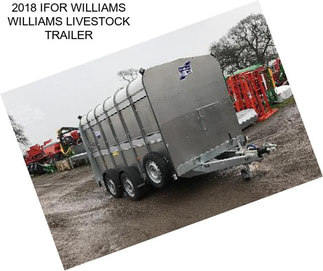 2018 IFOR WILLIAMS WILLIAMS LIVESTOCK TRAILER