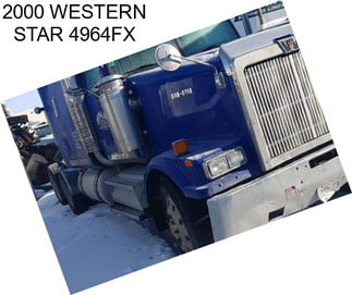 2000 WESTERN STAR 4964FX