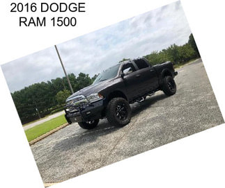 2016 DODGE RAM 1500