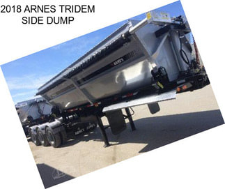 2018 ARNES TRIDEM SIDE DUMP