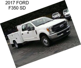 2017 FORD F350 SD